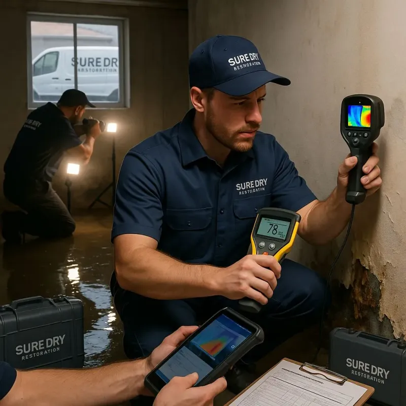 Initial Assessment and Documentation process in Country Lake Estates, NJ